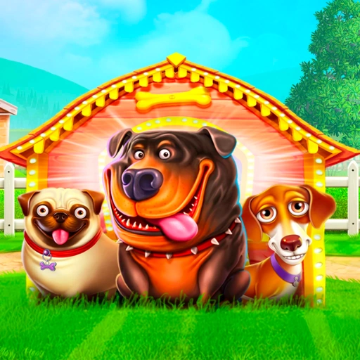 The Dog House slot logotipi