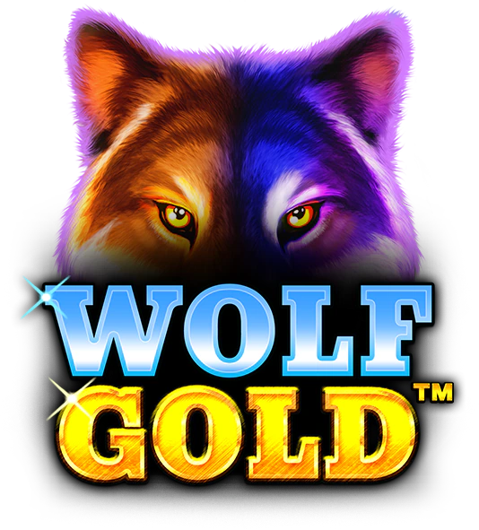 Wolf Gold slot logotipi